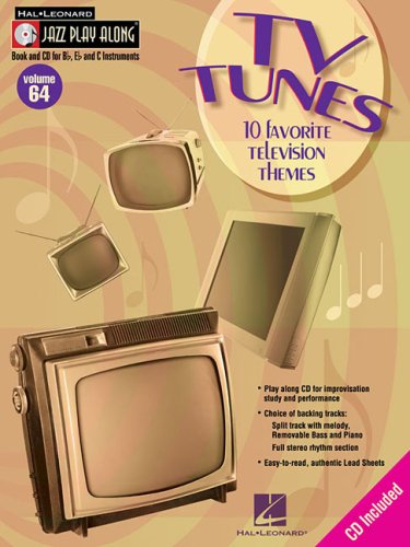 TV Tunes: Jazz Play-Along Volume 64 (Hal Leonard Jazz Play-Along)