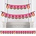 Big Dot of Happiness Giraffe Girl - Birthday Party Bunting Banner - Pink Party Decorations - Happy Birthday
