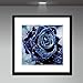 Adarl 5D DIY Full Drill Diamond Painting Rhinestone Blue Rose Pictures of Crystals Diamond Dotz Kits Arts, Crafts & Sewing Cross Stitch