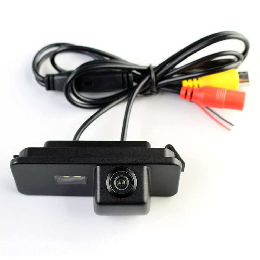 Car Reverse Reversing Rear View Camera Compatible with VW Golf MK4 MK5 MK6 MK7 Passat B6 B7 CC Jetta EOS Polo Scirocco Beetle Night Vsion IP69 Waterproof CCD HD