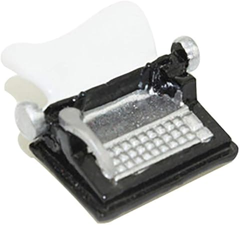 Amazon Tcplyn ミニチュア家具 レトロ ミニタイプライターおもちゃ 1 12 1 6ドールハウスアクセサリー ブラック 丈夫で便利 おもちゃ おもちゃ