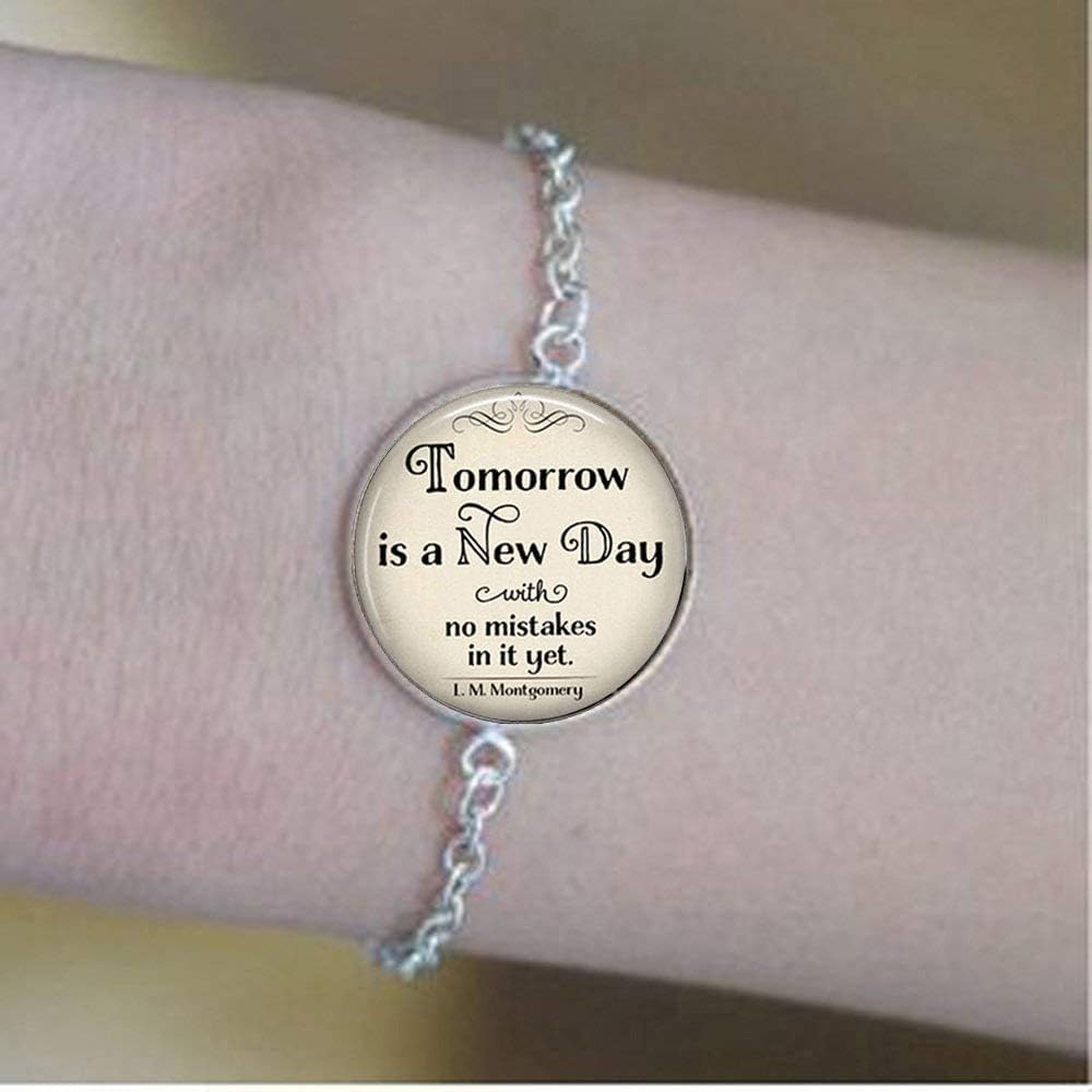 Tomorrow is a New Day with no Mistakes in it Bracelets L.M