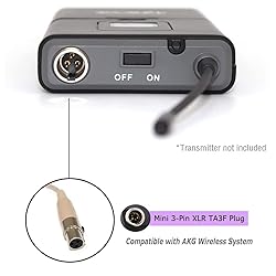 Haoin Single Ear Headset Microphone Earset Headworn