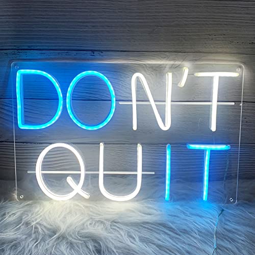 Do It Don't Quit Neon Sign For Wall, Room Decor, Motivational Wall Art