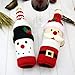 NEILDEN Cute Christmas Sweater Wine Bottle Cover, Handmade Wine Bottle Sweater for Christmas Decorations Cute Christmas Sweater Party Decorations 2pcs