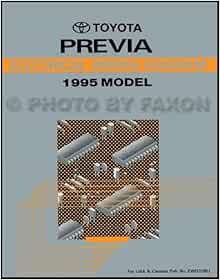 1995 Toyota Previa Electrical Wiring Diagram (TCR10 & 20 Series