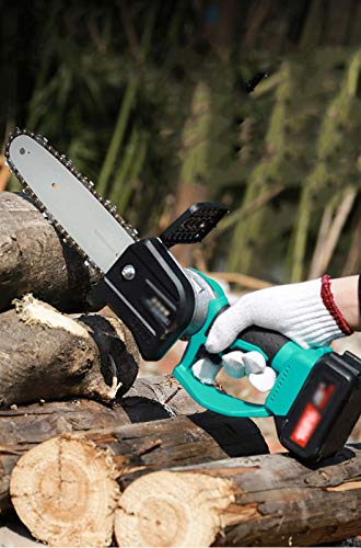 TXOZ Hand Akku-Kettensäge, Schneiden Einstellbare Schnittgeschwindigkeit for Holz, Baum- und Garten, Akku und Ladegerät… – Bild 3
