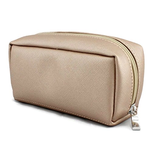 10-Bottle Essential Oil Carrying Case (5ml, 10ml, 15ml) for doterra and Young Living Bottles for Travel Aromatherapy (Metallic) (Gold)