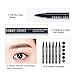 BONNIE CHOICE 2 Pack Eyebrow Tattoo Pen, Waterproof Microblading Eyebrow Tattoo Pencil with a Micro Fork Tip Applicator Stays on All Day Natural Look (Brown & Dark Brown)