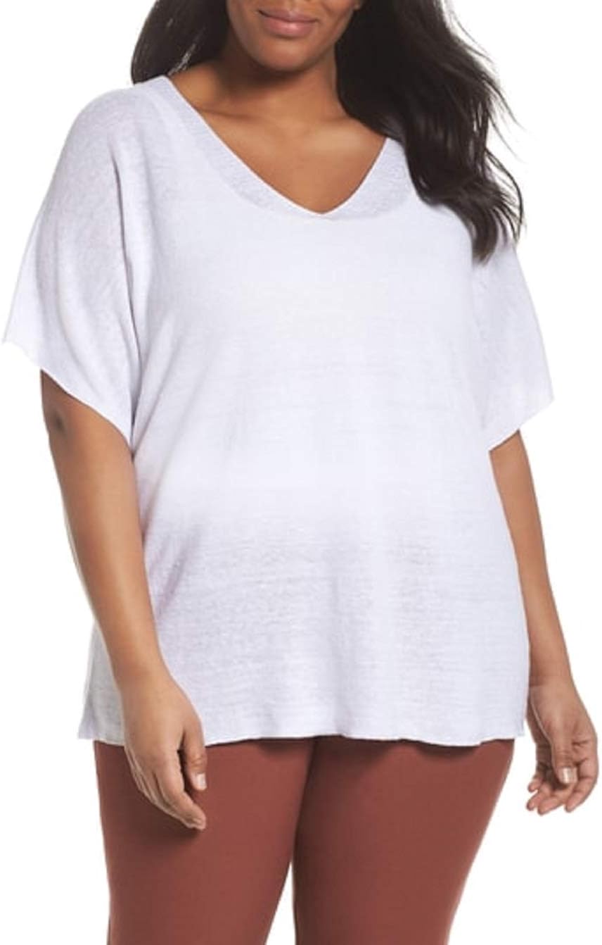 eileen fisher v neck top