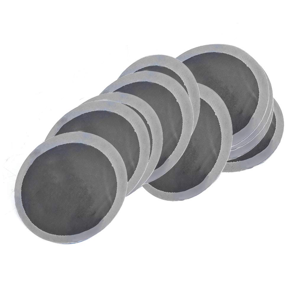 Ejoyous 200pcs 32 mm Tyre Round Patches, Patch Repair Kit Rubber Repair Box Repair Kit for BICYCLE Motorcycle Tyre Repair Accessories