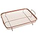 Multi-Purpose Crisper Basket & Tray for Oven, Stovetop, Grill, Works as Air Fryer and Griddle, Excellent for Frozen Foods, Copper Colored, by California Home Goods