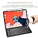 iPad Pro 12.9 Keyboard Case for iPad Pro 12.9 2018, Maxace iPad Pro 2018 PU Leather Tablet Case, Smart Bluetooth Wireless Keyboard Cover with Auto Sleep Wake, Supports Apple Pencil Charging