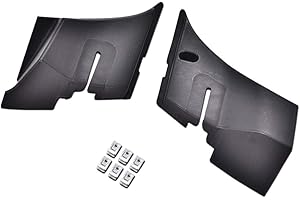 GRAND ORANGE Windshield Wiper Cowl End Compatible with 2007-2013 Silverado Chevy 1500 2500 3500 Truck LH & RH Cowl End Panel