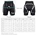 Protection Hip,3D Padded Shorts Breathable Protective Gear for Ski Skate Snowboard Skating Skiing