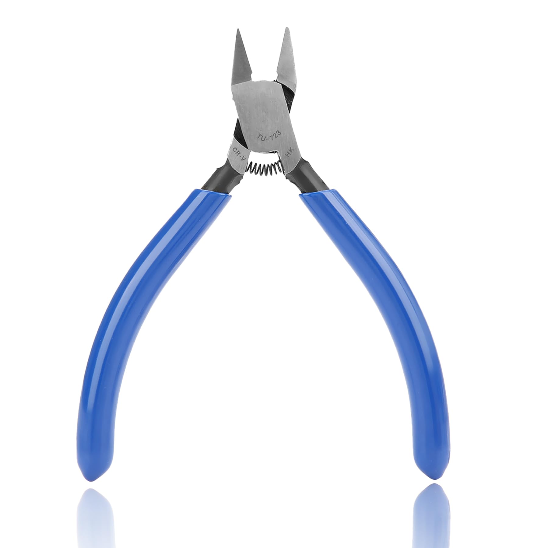 FLEXMAN 4Inch Micro Wire Cutter, High Hardness Chrome Vanadium Steel Cable Stripper, Side Cutting Pliers for Electronic Industry Repair, Jewelry Processing