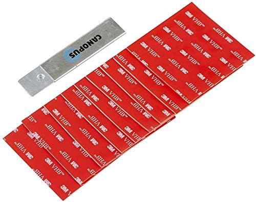 CANOPUS Waterproof Double Sided Pads, Clear 75 mm x 75 mm, 8-PCs, Extra Strong Sticky Pads - Image 3