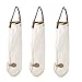 AUCH 3Pcs Hanging Kitchen Reusable Storage Mesh Organizer Holder for Trash Bag, Grocery Bag, Potatoes, Garlic, Vegetable, Fruit and Garbage Bag