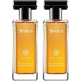 AVON Classics Timeless Cologne Spray 1.7 fl. oz, Pack of 2 Perfume for Women – Soft Floral Clean Scent Perfume with Jasmine, Cardamom & Patchouli
