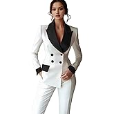 Pant Suits for Women Dressy Pantsuit Womens Suit 2 Piece Set Business Pants Suits for Women Dressy Blazer Set
