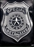DETECTIVE BADGE & FLIP WALLET w/ ID CARD Playset