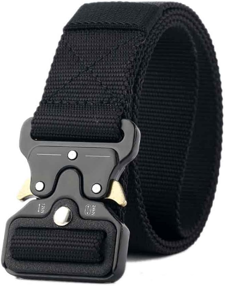Buy Nylon Canvas Breathable Military Tactical Men Waist Belt With Metal