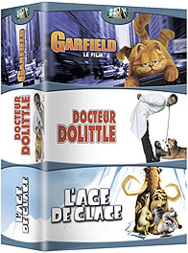 Docteur Dolittle 2 + L'age De Glace + Garfield - Le Film - Pack