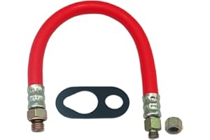 BOPURTOTLY 12mm Oil Drain Hose HON1012 Compatible with Honda GC160，GX360, GX390, GX340, GX270, GX240 Series Engines