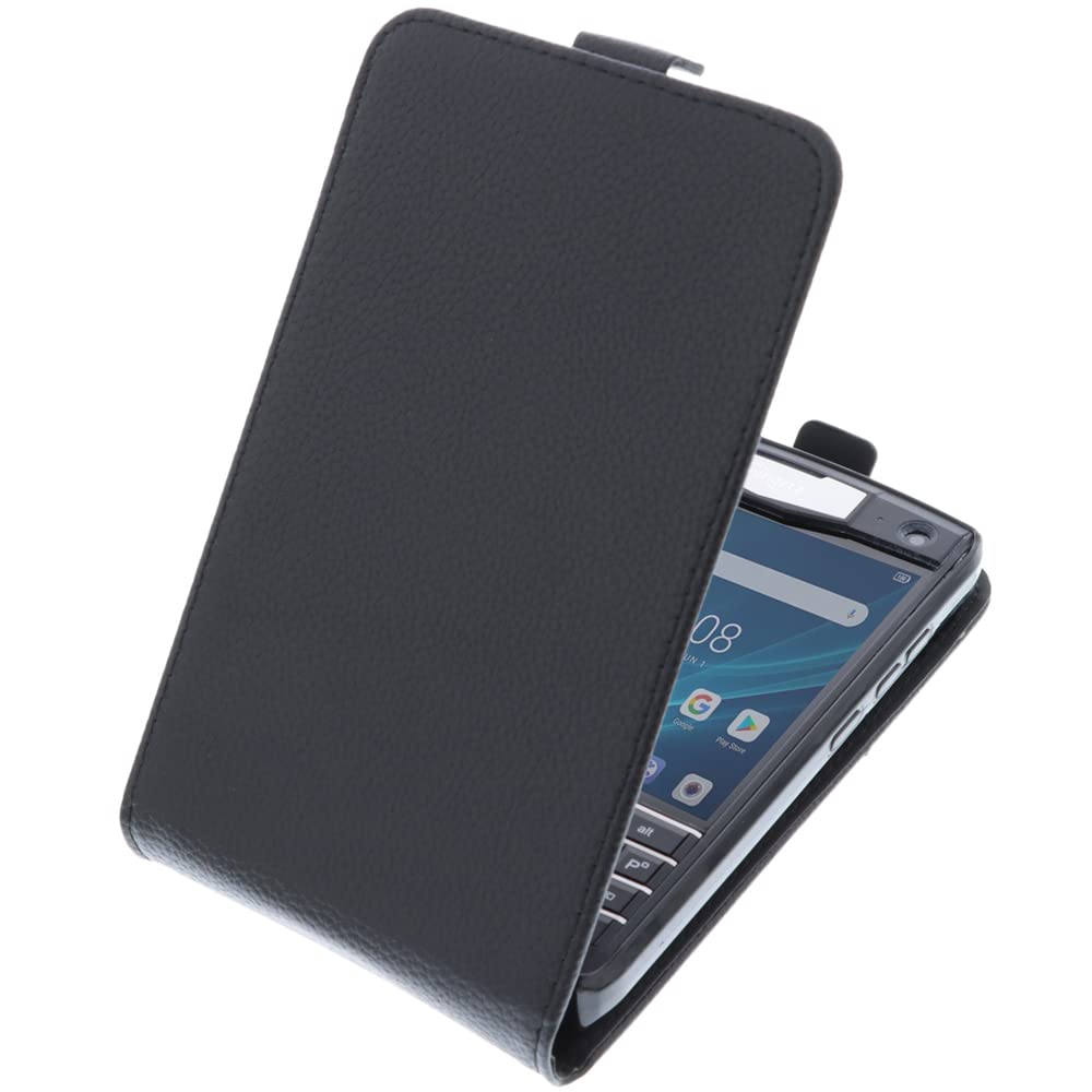 foto-kontor Cover compatible with Unihertz Titan flip-style mobile phone case black