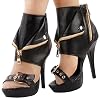 SHOW-STORY-Punk-Stud-Buckle-High-Heels-Stilettos-Pumps-with-Zipper-Bootie-SandalLF30103