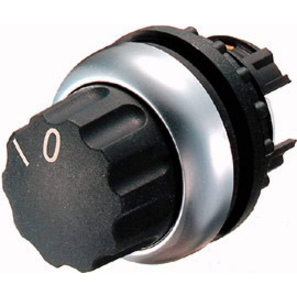 Eaton 216855 Button, 2 Positions, Black 0 I, rastend