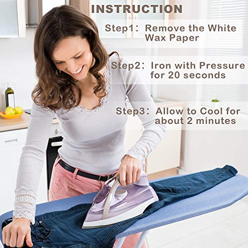 39 Pack,13 Colors 4.9"x 3.7" Large Size Iron on Patches for Repairing Fabrics Clothing Jeans