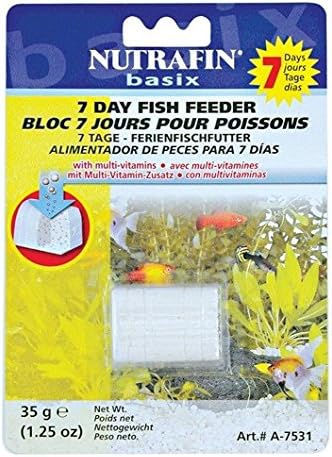 Nutrafin A7531 7 Day Treasure Chest Weekend Fish Feeder Amazon Ca
