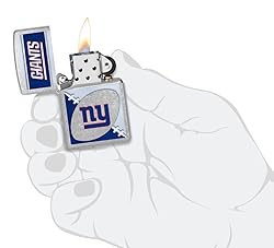 Zippo NFL New York Giants Street Chrome Pocket