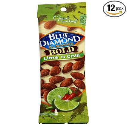 Blue Diamond Lime/chili almonds 12ct (041570052761)