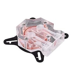 ASHATA GPU Water Block Water Cooling Cooler Acrylic