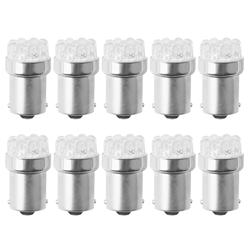 VOANZO 10 Pcs 1004 Marine LED Replacement Bulb 90 Bulb for Boat Navigation Lights LED Bulb for Boat Lights Bow Stern Marine LED Replacement Boat Accessories