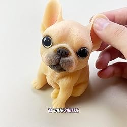 Handmade Taba Squishy Dog Toy, Taba Squishy French