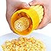 HaloVa Cob Corn Stripper, Corn Stripping Tool, Creative Home Kitchen Corn Cob Cutter Corn Peeler Cob Remover Corn Shucker, Plastic