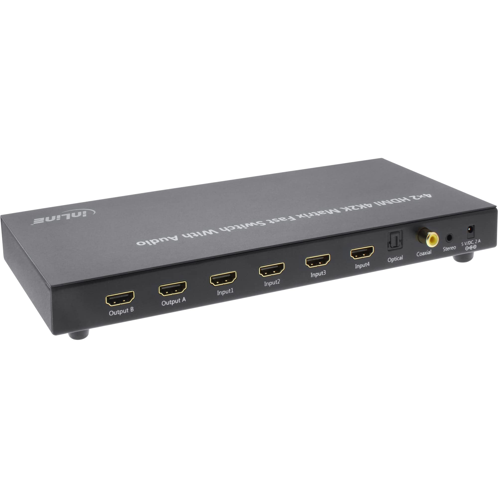 InLine 65011K HDMI Matrix Switch 4K2K 4 Inputs to 2 Outputs