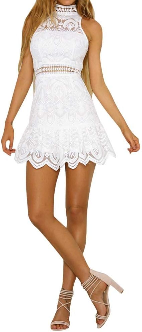 Womens Dresses, SHOBDW Ladies Short Flowers Summer Backless Mini Dress