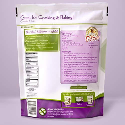 Ideal No Calorie Xylitol Sweetener Natural, Non GMO, Keto Friendly, Bulk Granulated Sugar