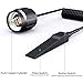 CISNO Quick Release 45¡ã Offset Mount 1000 Lumens L2 LED Tactical Flashlight Torch with Remote Pressure Switch (Flashlight W QR Mount)