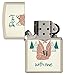 Zippo Fox with Me Cream Matte Lighterthumb 4