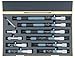 Mitutoyo 133-902 Tubular Vernier Inside Micrometer, 50-300mm Range, 0.01mm Graduation, +/-0.006mm Accuracy (10 Piece Set)