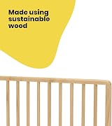 Safety 1st Wooden Bed Rail 110 cm Toddler Bed Guard FSC Wood Natural view 5