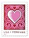 Cut Paper Heart Red/White/Pink Stamps Romantic Love Series USPS Postage New 2014 Sheet of 20 Forever 1st Class Valentine Wedding Sweetheart Stamps 587200
