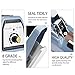 Metronic Impulse Sealer 12 inch/300mm Tabletop Poly Bags Heat Sealers Manual Impulse Sealer Machine with 2 Replacement Kits Blue
