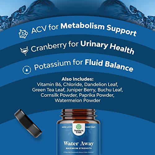 Water Away Pills and Diuretic Supplement Diuretic Pills for Water