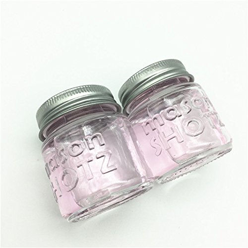 Premium Vials - Mason Jar Shot Glasses with Lids (Set of 8) – Mason Jar 2 Ounce Shot Glasses w/Leak-Proof Lids - Great For Shots, Drinks, Favors, Candles And Crafts - Thumbnail 4